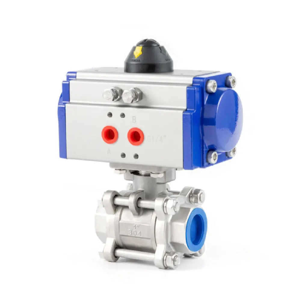 ISO5211 SS 304 3Pcs Ball Valve Valve Valve with Pneumatic Actuator-02-01.webp