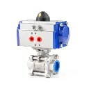 ISO5211 SS 304 3Pcs Ball Valve Valve Valve with Pneumatic Actuator-02-01.webp