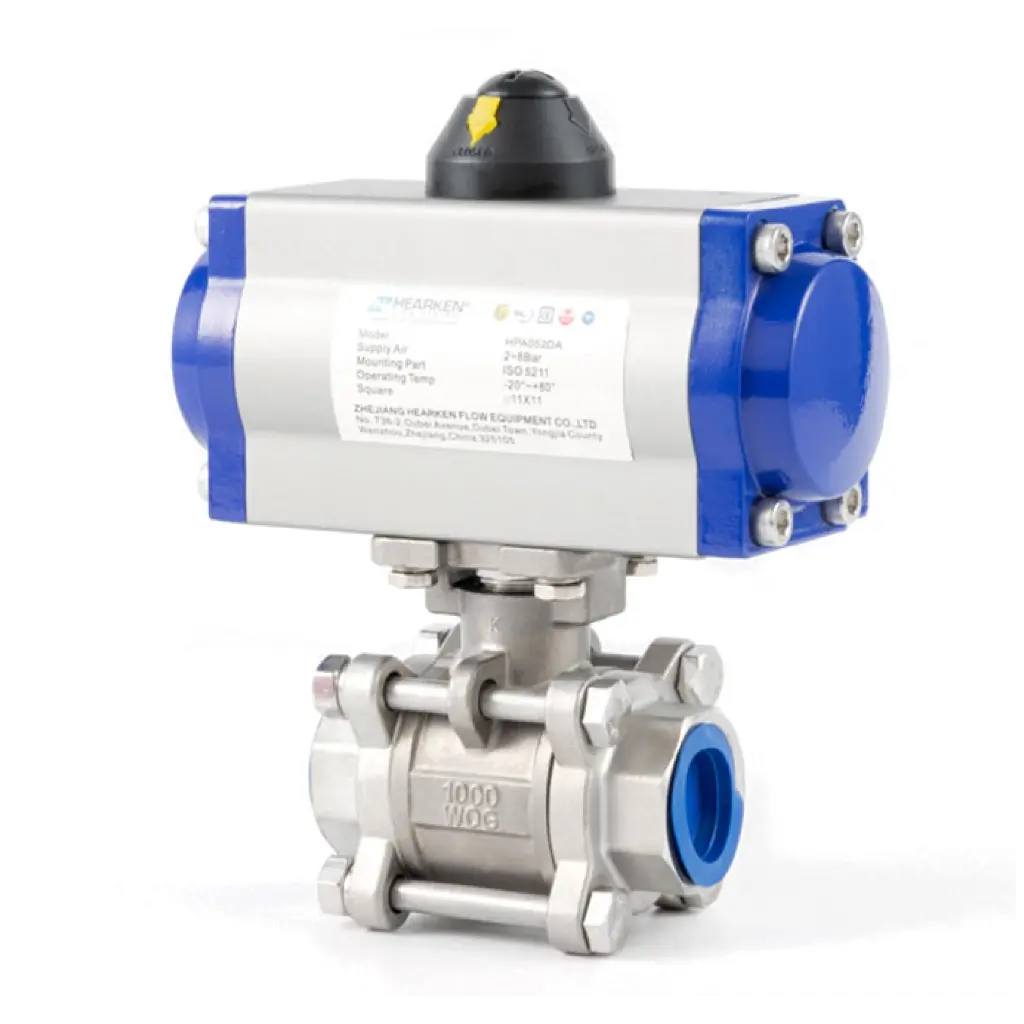 ISO5211 SS 304 3Pcs Ball Valve Valve Valve with Pneumatic Actuator-03-01.webp