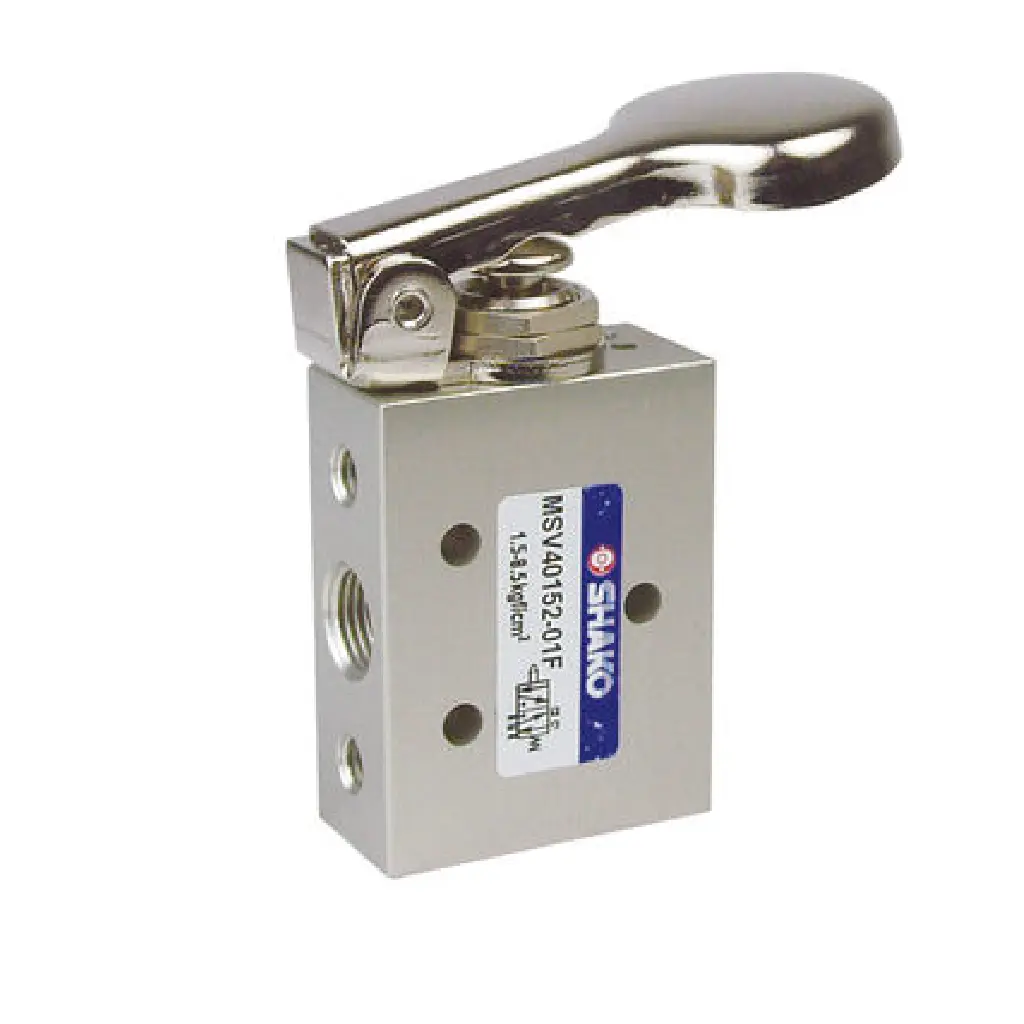 MSV40152-01F SHAKO 5 2 Way Mechanical valve1 8  Finger Button -01.webp