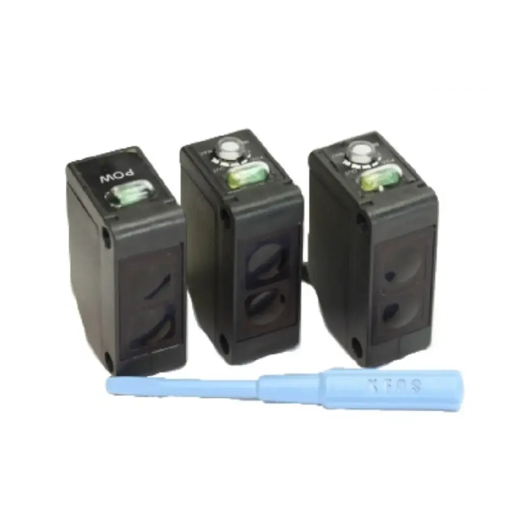 KFPS XB-CR Diffuse-Reflective Photoelectric Sensor, Sensing Distance 50cm, PNP NO-NC, DC 12–24 VDC