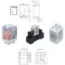 Industrial Relay 11-Pin 3Z, Coil 220/240VAC, Rated Load 5A 250VAC/30VDC, LED Indicator, Lockable Button