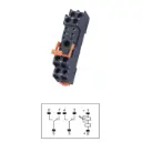 Relay Base for AS14F-8-Pin Industrial Relay