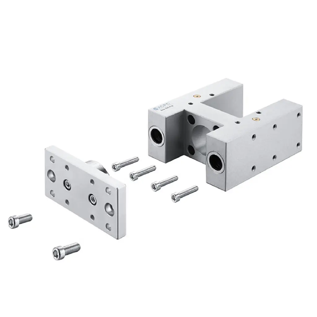 Pneumatic Cylinder Guide Unit for ISO 15552 Standard Cylinder, 32mm Bore