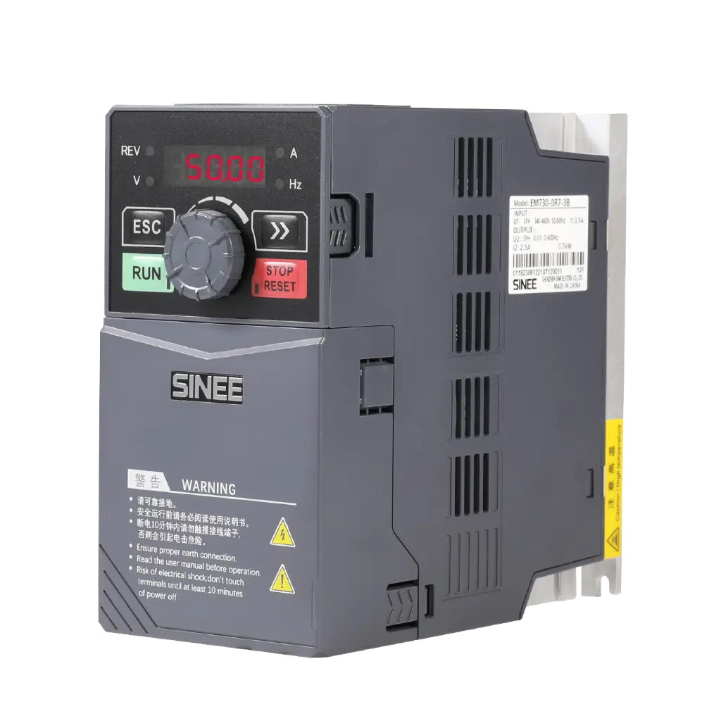 Sinee Frequency Inverter / VFD, 1Ph Ac 200V~240V, 0.75Kw