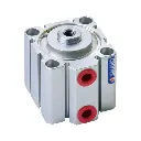 SHAKO Jig/Compact Cylinder 40X25mm W/Magnet