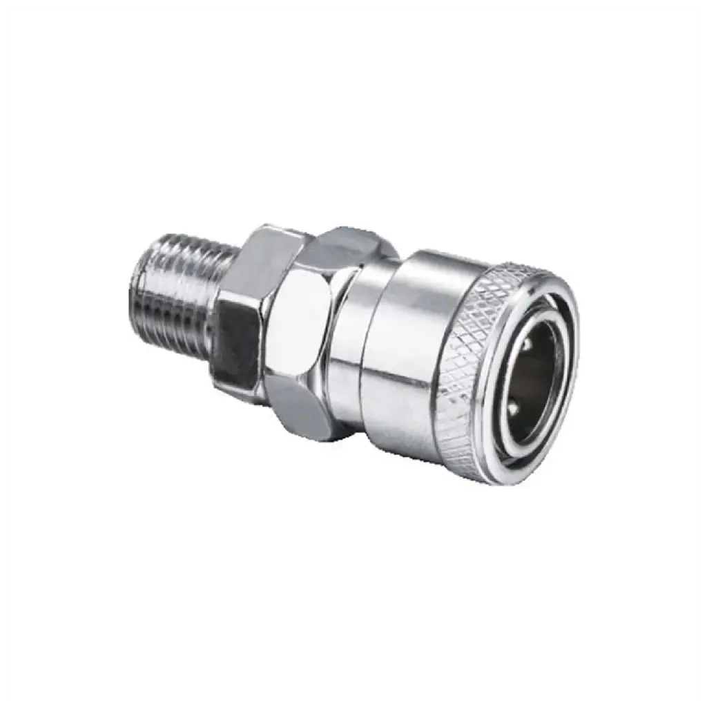 Pneumatic Quick Coupler Plug Male 1/4"