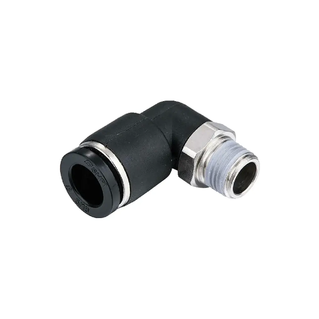 Pneumatic Elbow Connector Compact 1/8"X4mm (Mini)