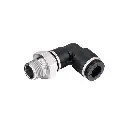 Pneumatic Rotary Elbow Connector 1/8"X6mm