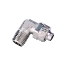 Compression  Pneumatic Elbow Connector  1/4"X6mm