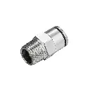 Pneumatic Metal Straight Connector 1/4"X8mm