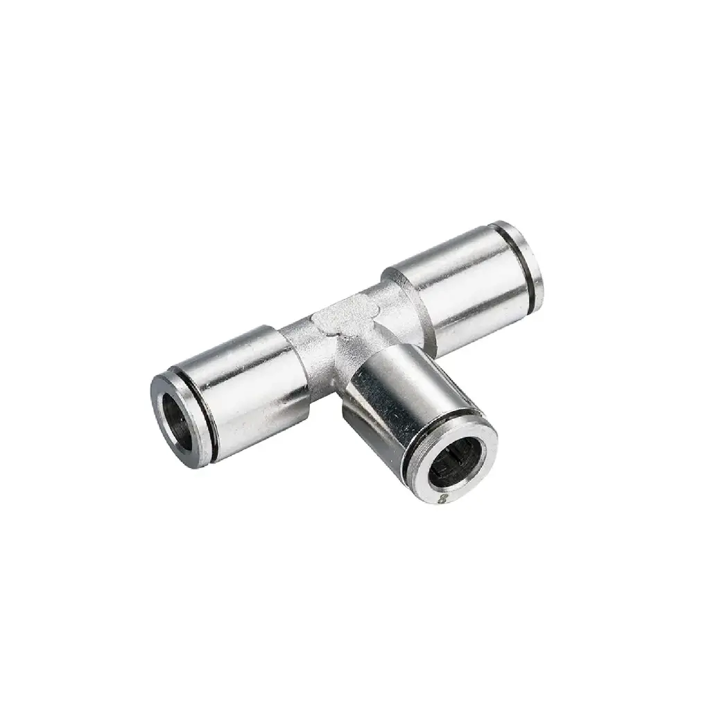 Pneumatic Metal Tee Connector 4mm