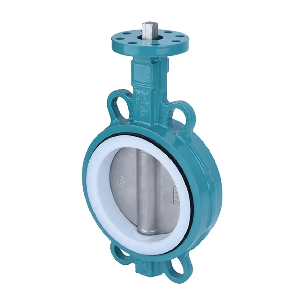 ISO5211 Ductile Iron Butterfly Valve PN16, DN200, 8"