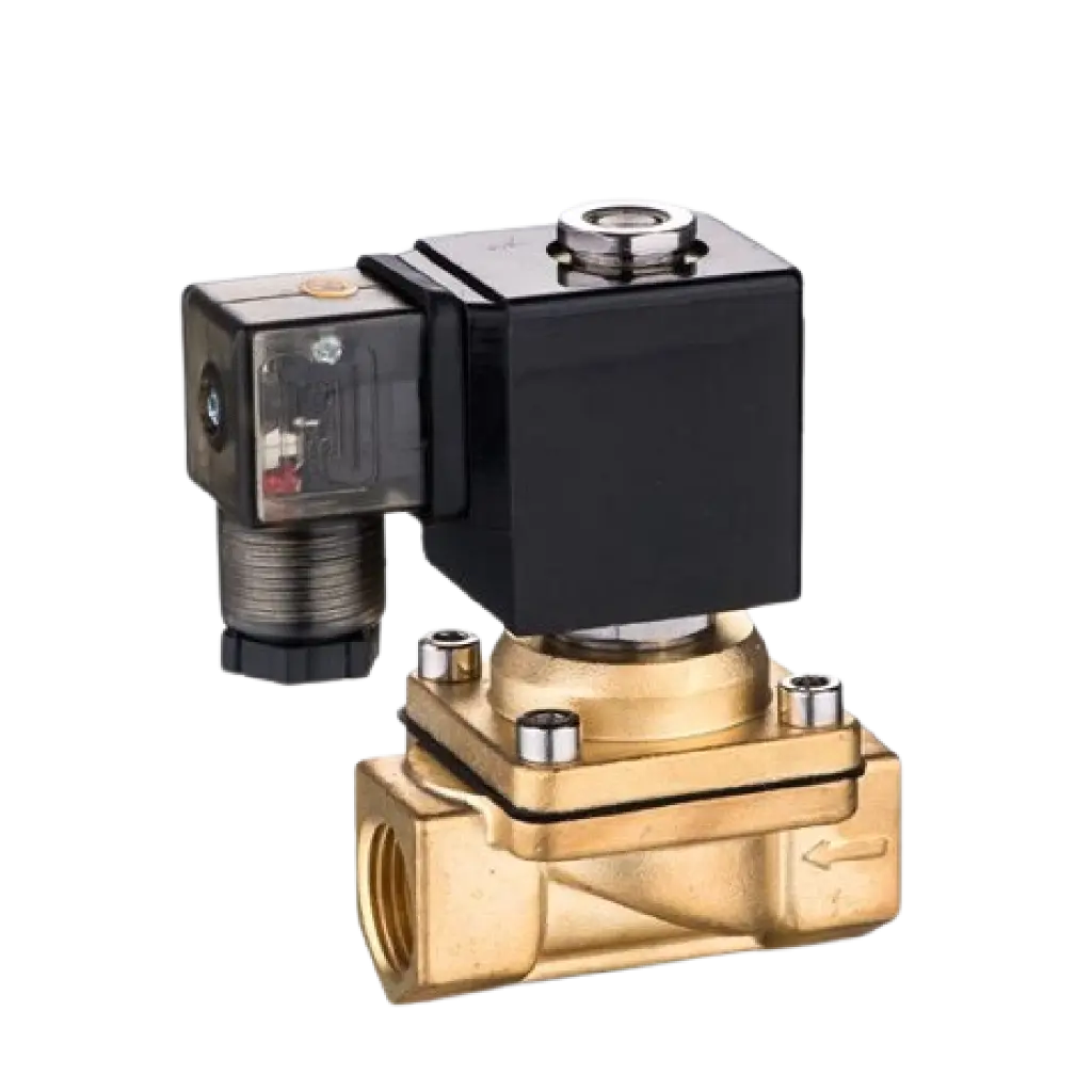 2/2 Way Brass Solenoid Valve 3/8"