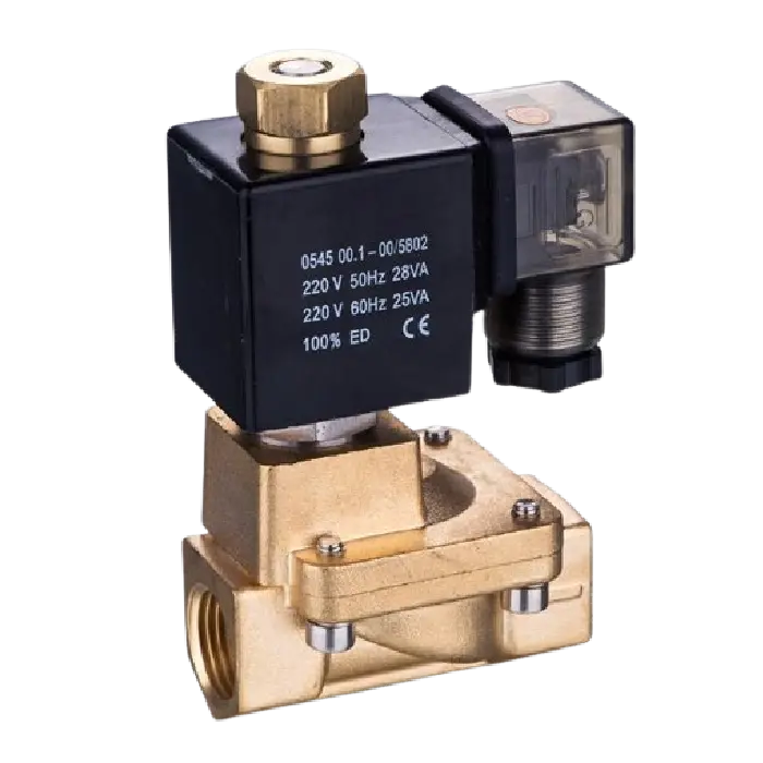 2/2 Way Brass Solenoid Valve 3/4"