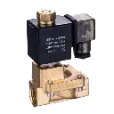 2/2 Way Brass Solenoid Valve 1/2"