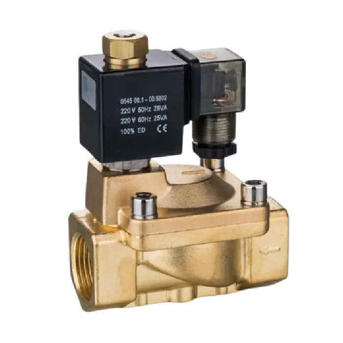 2/2 Way Brass Solenoid Valve 1 1/4"
