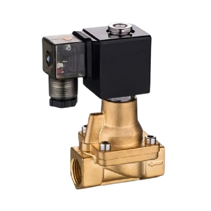 2/2 Way Brass  Steam Solenoid Valve 3/8"