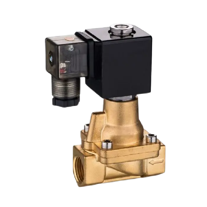 2/2 Way Brass  Steam Solenoid Valve 1/2"
