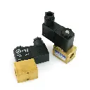 SHAKO 2/2 Way Brass Solenoid Valve Direct Acting 1/4"