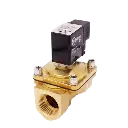 SHAKO 2/2 Way Brass Solenoid Valve Assisted Lift 1"