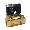 SHAKO 2/2 Way Brass Solenoid Valve Pilot Acting 1"