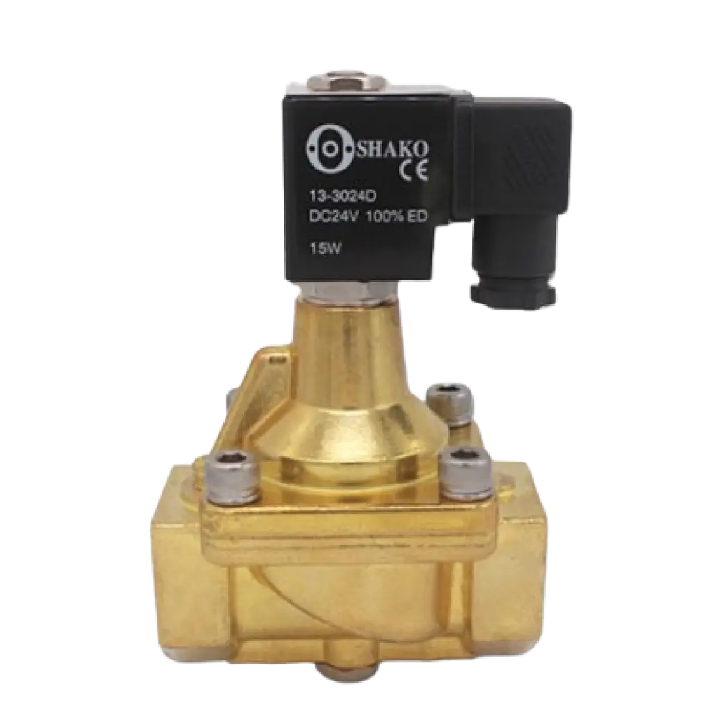 2/2 Way Brass Steam Solenoid Valve 1/2"
