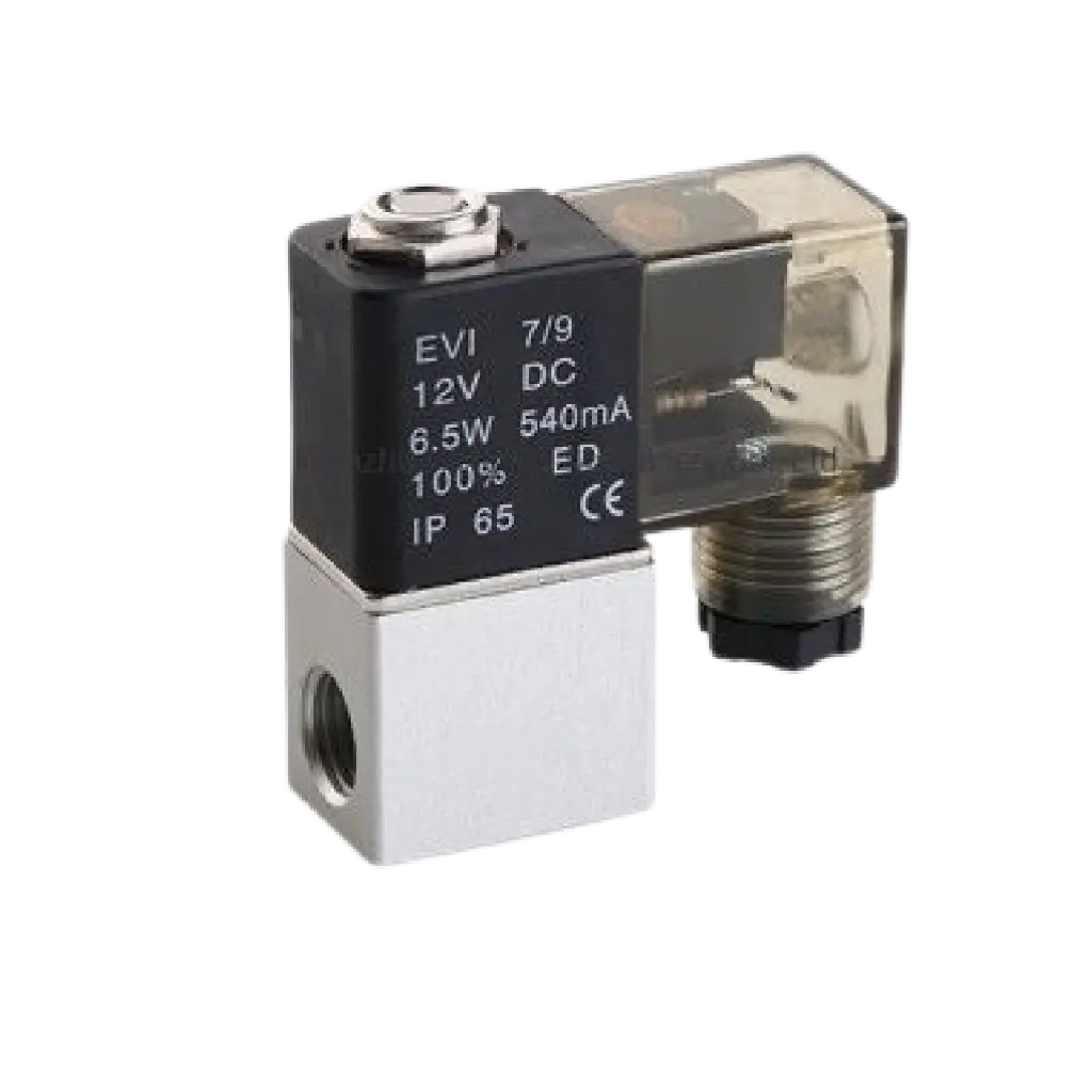 2/2 Way Single Solenoid Valve, 1/4"