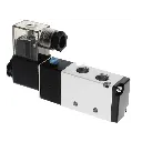 5/2 Way Single Solenoid Valve, 1/4"