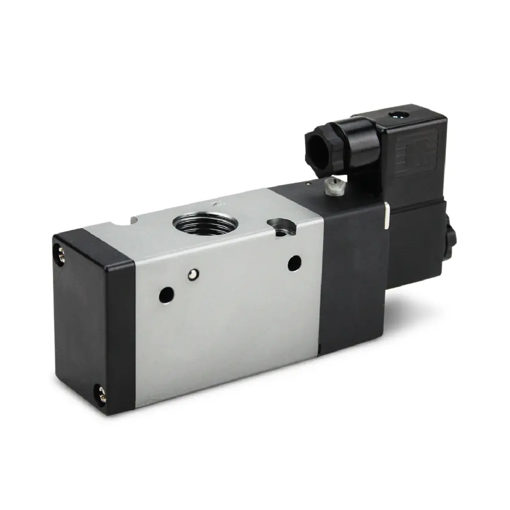 3/2 Way Single Solenoid Valve, 3/8"