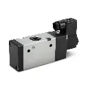 3/2 Way Single Solenoid Valve, 1/2"