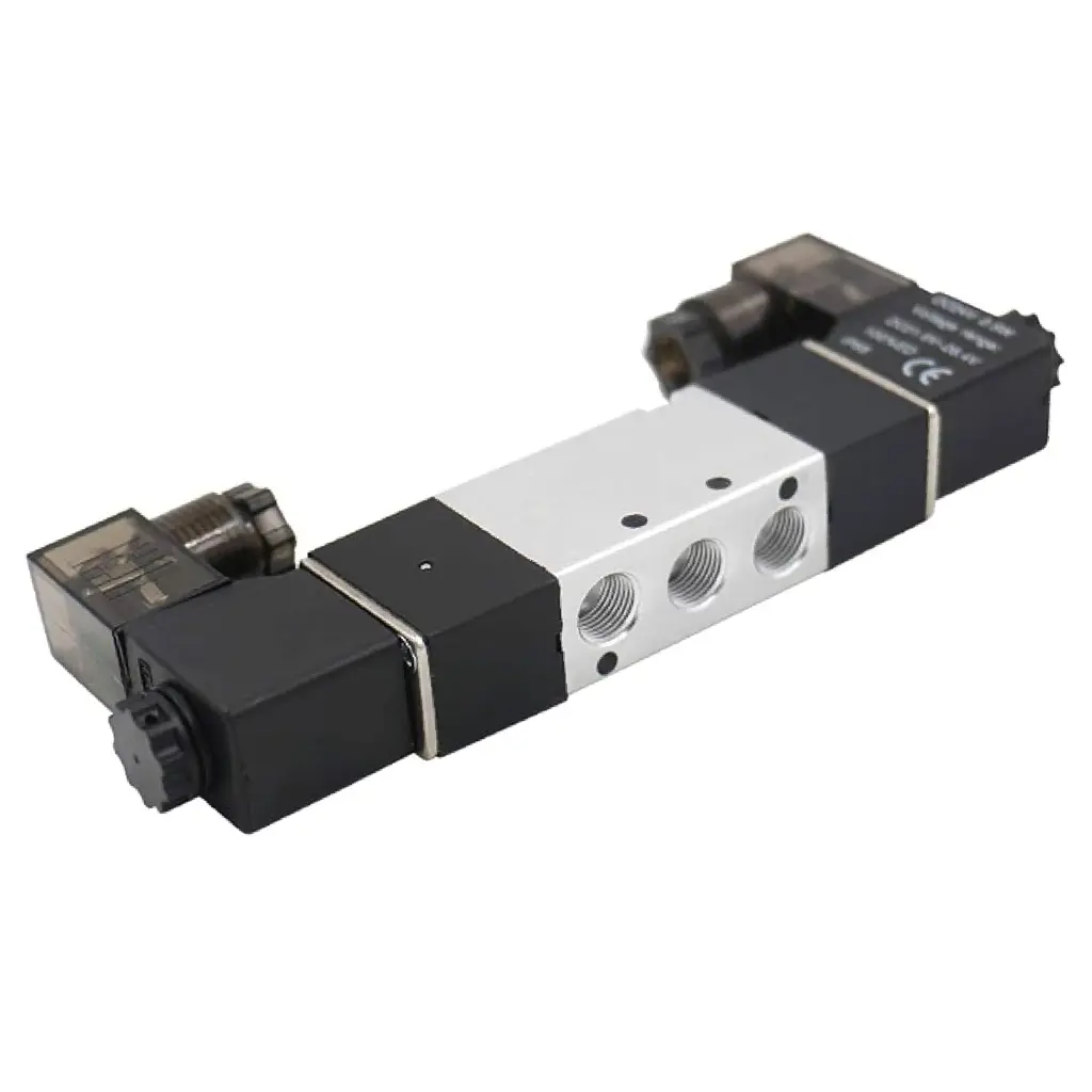 5/2 Way Double Solenoid Valve, 1/8"