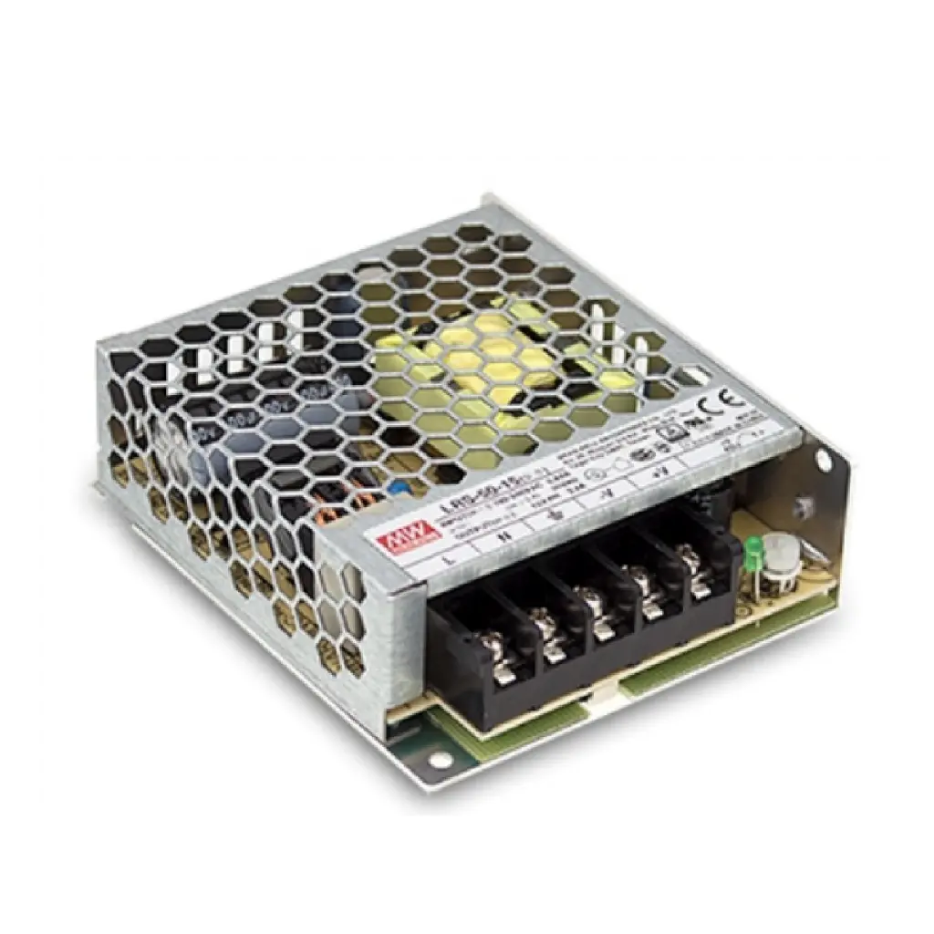 MEANWELL 50W Switching Power Supply,2.2A, 24VDC