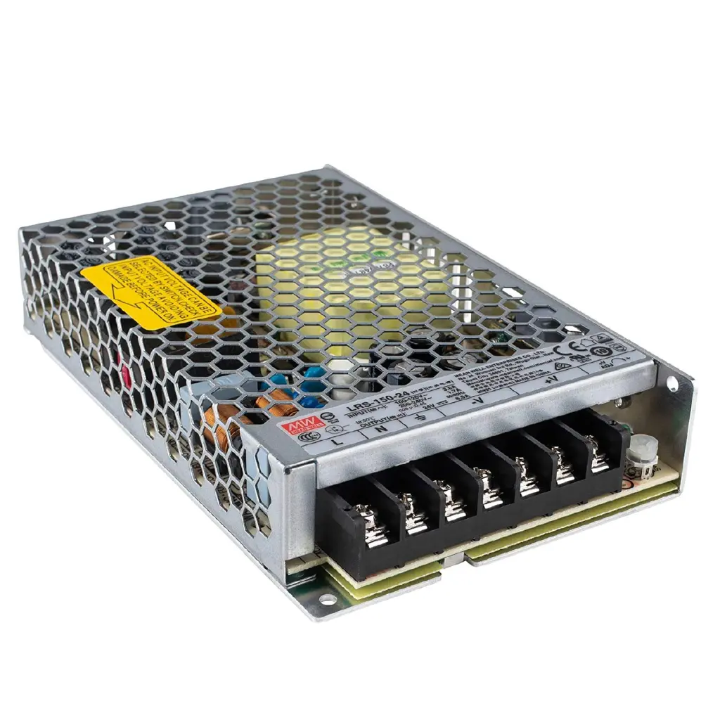 MEANWELL 150W Switching Power Supply,6.5A, 24VDC
