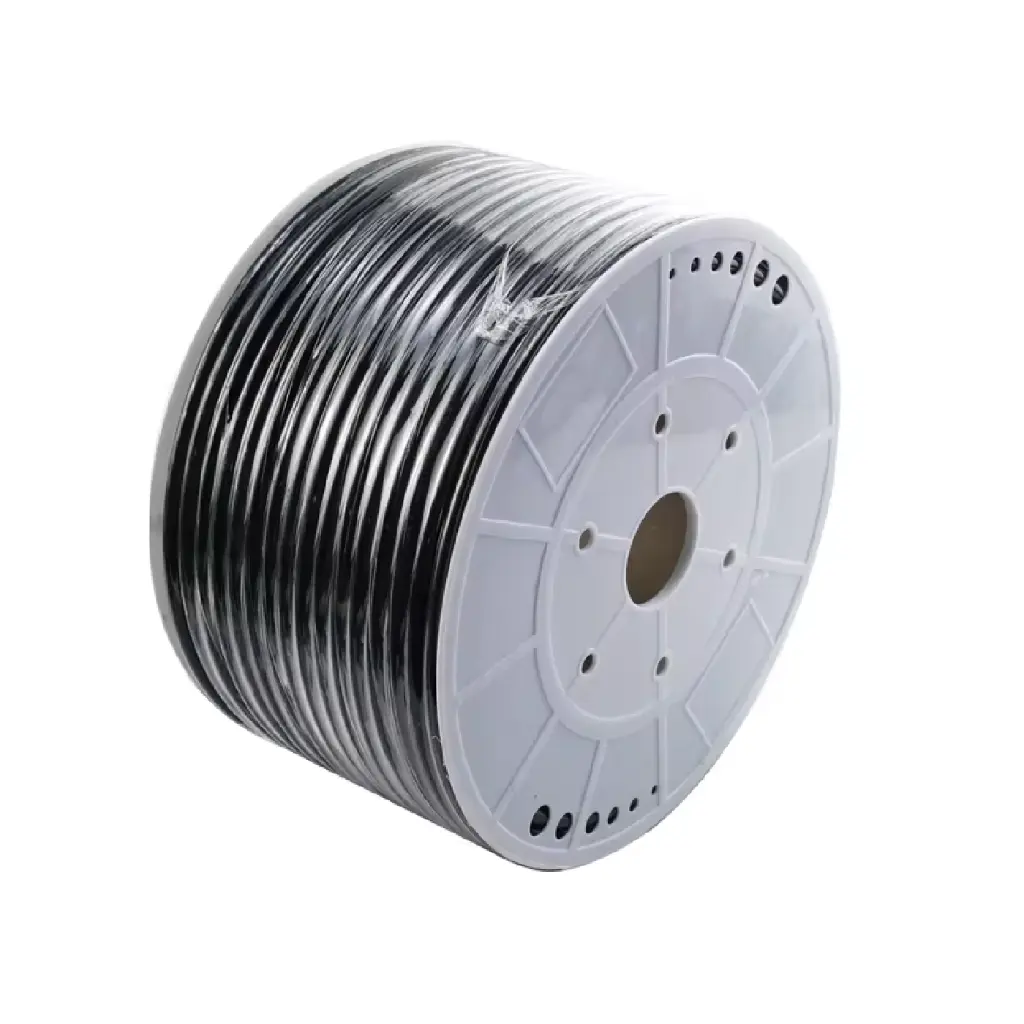 Pneumatic PU Tubing 10X6.5mm, Black Color