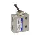 SHAKO 3/2 Way Mechanical valve, 1/8", Toggle Lever