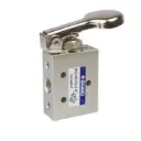 SHAKO 5/2 Way Mechanical valve, 1/8", Finger Button