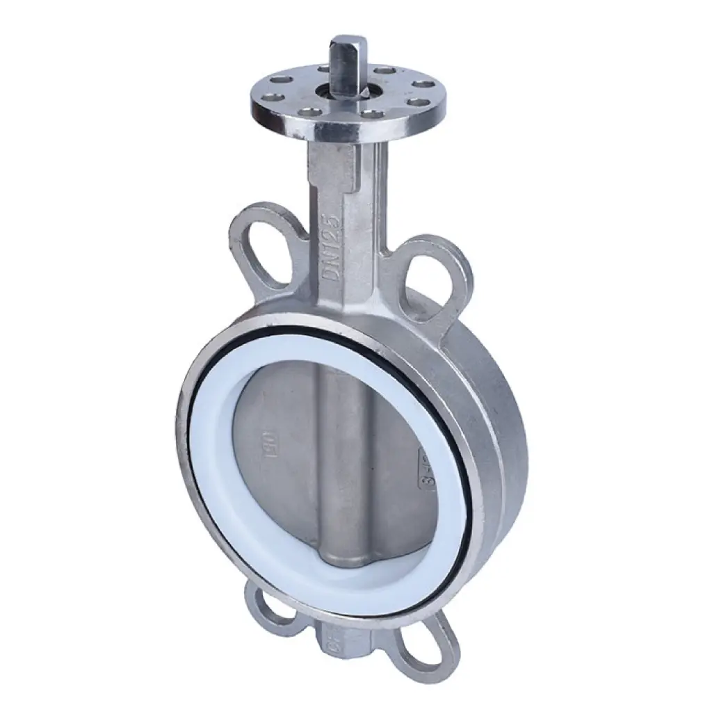 ISO5211 Stainless Steel Butterfly Valve PN16, DN80, 3"