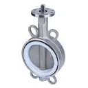 ISO5211 Stainless Steel Butterfly Valve PN16, DN100, 4"