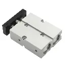 Dual/Twin Rod Double Acting Cylinder 20x100mm