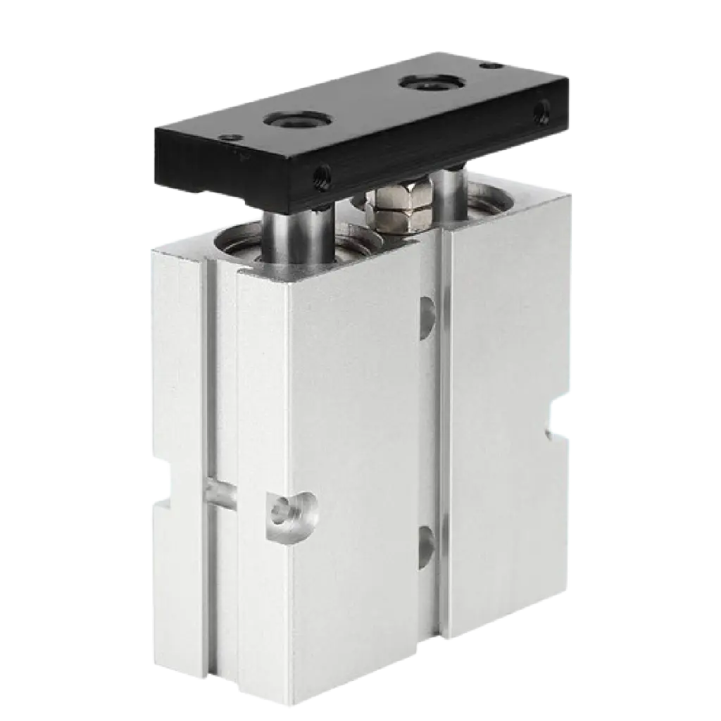 Dual/Twin Rod Double Acting Cylinder 25x75mm