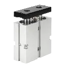 Dual/Twin Rod Double Acting Cylinder 25x75mm