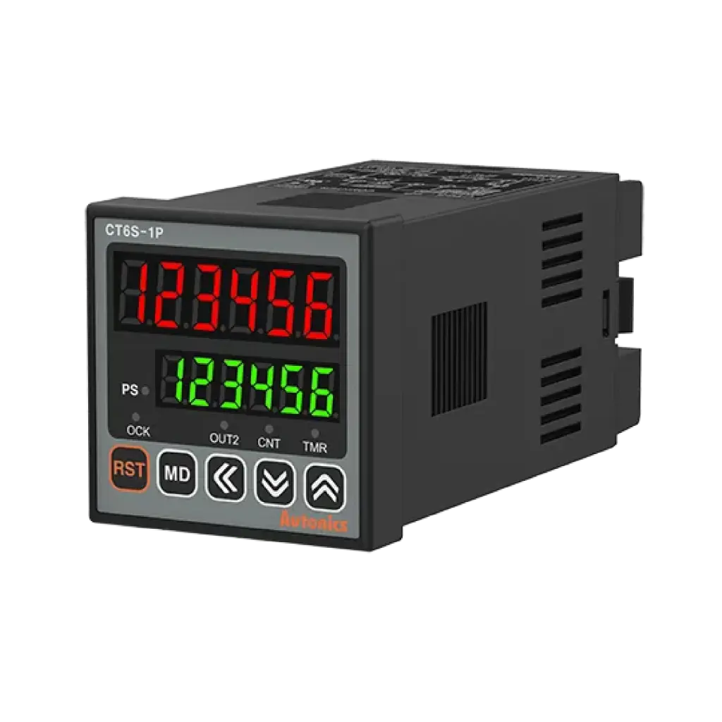 AUTONICS CT Series programmable Digital Counter/Timer, 6-Digits, 48x48mm, 100–240VAC
