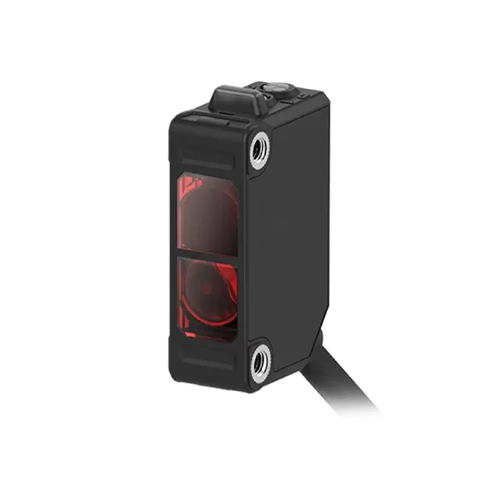 AUTONICS Compact high-performance photoelectric sensor, retroreflective,PNP, 3m, 12–24 VDC