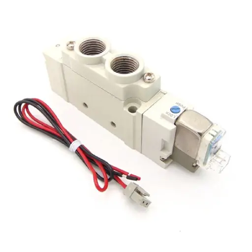 [SY7120-5LZD-02] 5/2 Way Pneumatic Solenoid Valve, 1/4" Port, 24VDC