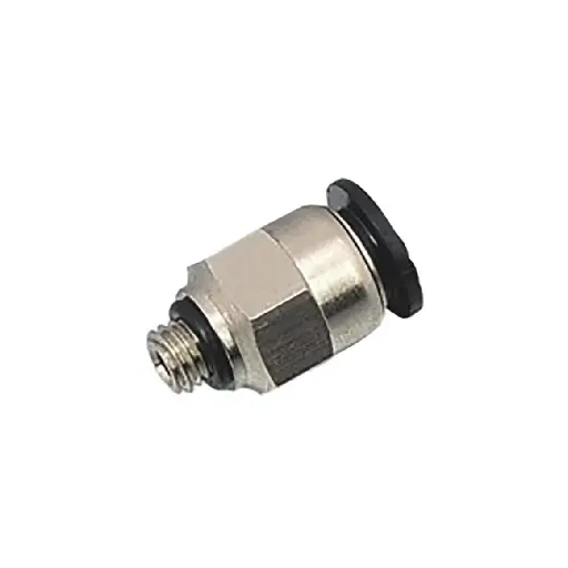 [PC-04-M5C] Pneumatic Straight Connector Compact M5"X4mm (Mini)