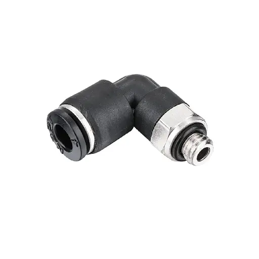[PL-06-M5-C] Pneumatic Elbow Connector Compact  M5X6mm