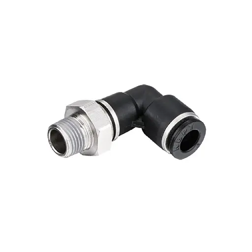[RL-08-02] Pneumatic Rotary Elbow Connector 1/4"X8mm