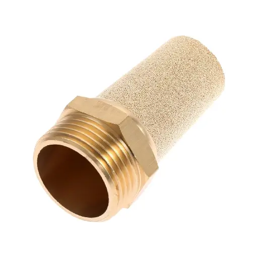 [BSL-01] Pneumatic Brass Silencer 1/8"