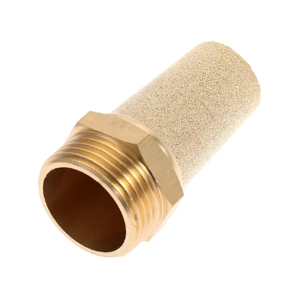 BSL-02 Pneumatic Brass Silencer 1/4